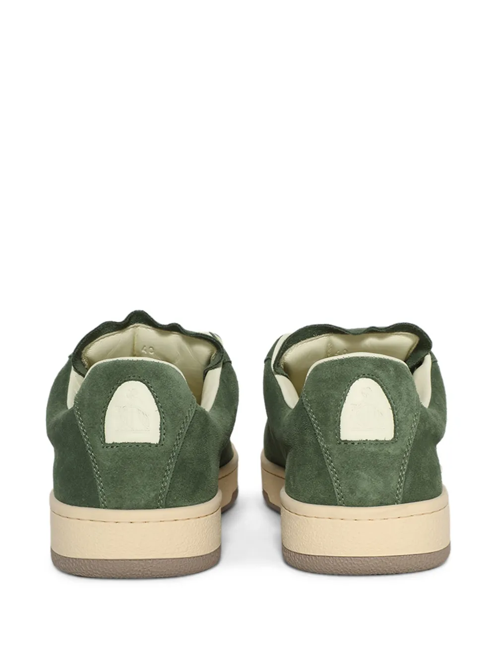 Lanvin Curb Lite suède sneakers - Groen