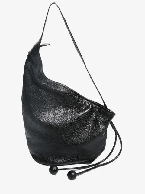 Marni small black nappa shoulder bag