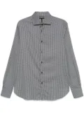 Emporio Armani checked shirt - White