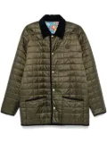Drôle De Monsieur matelassé-effect jacket - Green
