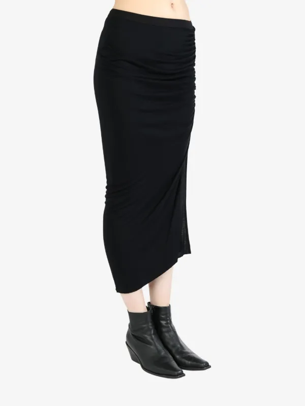 【Rick Owens】リリーズ スヴィタ ミディスカート Rick Owens】リリーズ スヴィタ ミディスカート (RICK OWENS