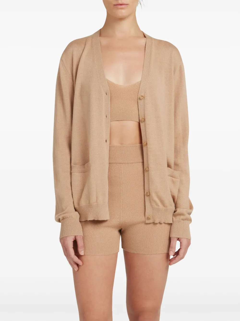 Cashmere In Love Quinn vest Bruin
