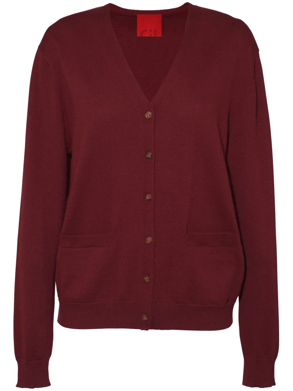 Cashmere In Love Quinn カーディガン - レッド Cashmere In Love Quinn カーディガン - レッド