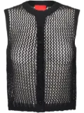 Cashmere In Love June knitted top - Black