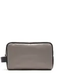 Forsa leather-handle wash bag - Neutrals