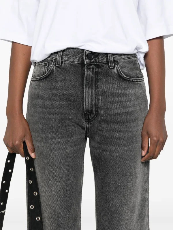 デニム・ジーパン HAIKURE FW25 KOREA BROWN BLACK (HEW03185DF174 L0897) Haikure Korea Jeans | Black | FARFETCH