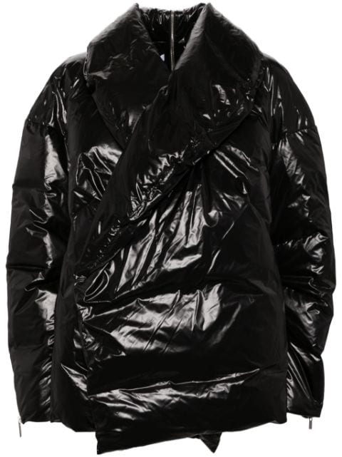 Helmut Lang hook-and-eye puffer jacket