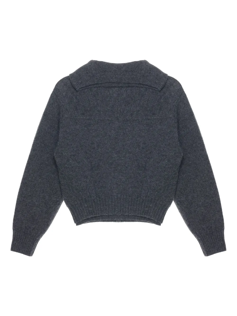 Carven Cashmere Cardigan In 灰色