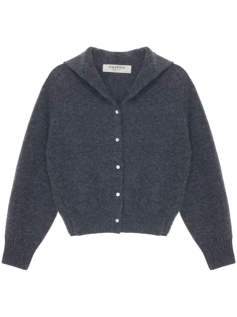 Carven カシミア カーディガン - グレー Carven カシミア カーディガン - グレー