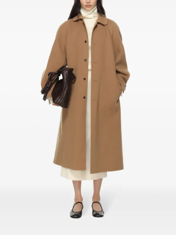 美品　CARVEN カルヴェン　ウールコート Carven ウール コート | ブラウン | FARFETCH JP
