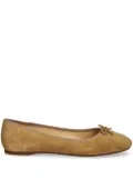 Coach suede ballerina shoes - Neutrals