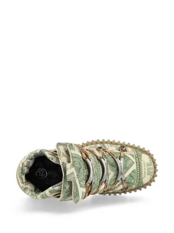 VETEMENTS x New Rock Platform Sneakers | Green | FARFETCH VETEMENTS x New Rock Platform Sneakers | Green | FARFETCH