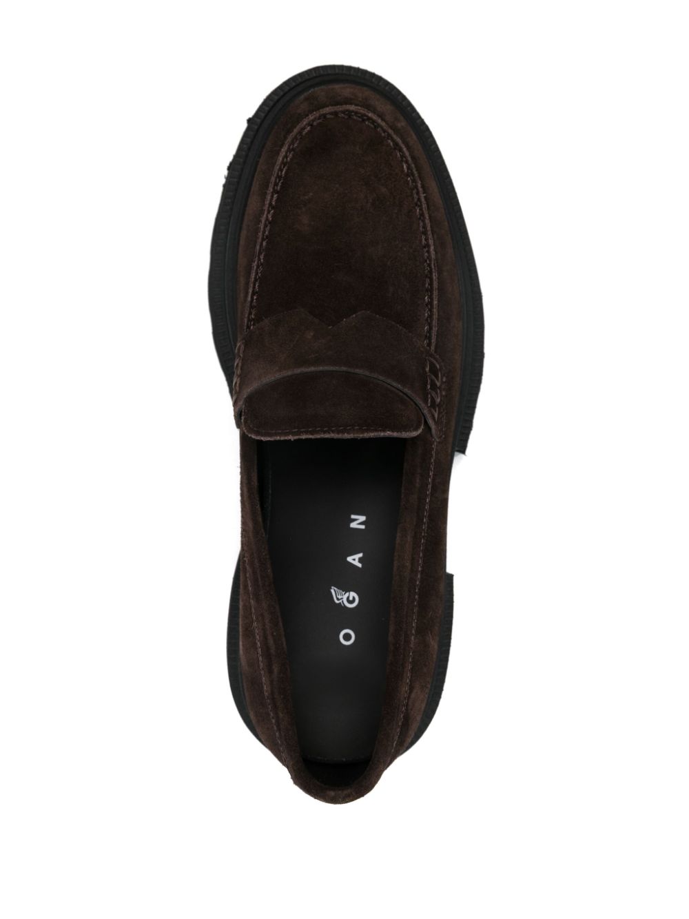 Hogan Suède loafers Bruin