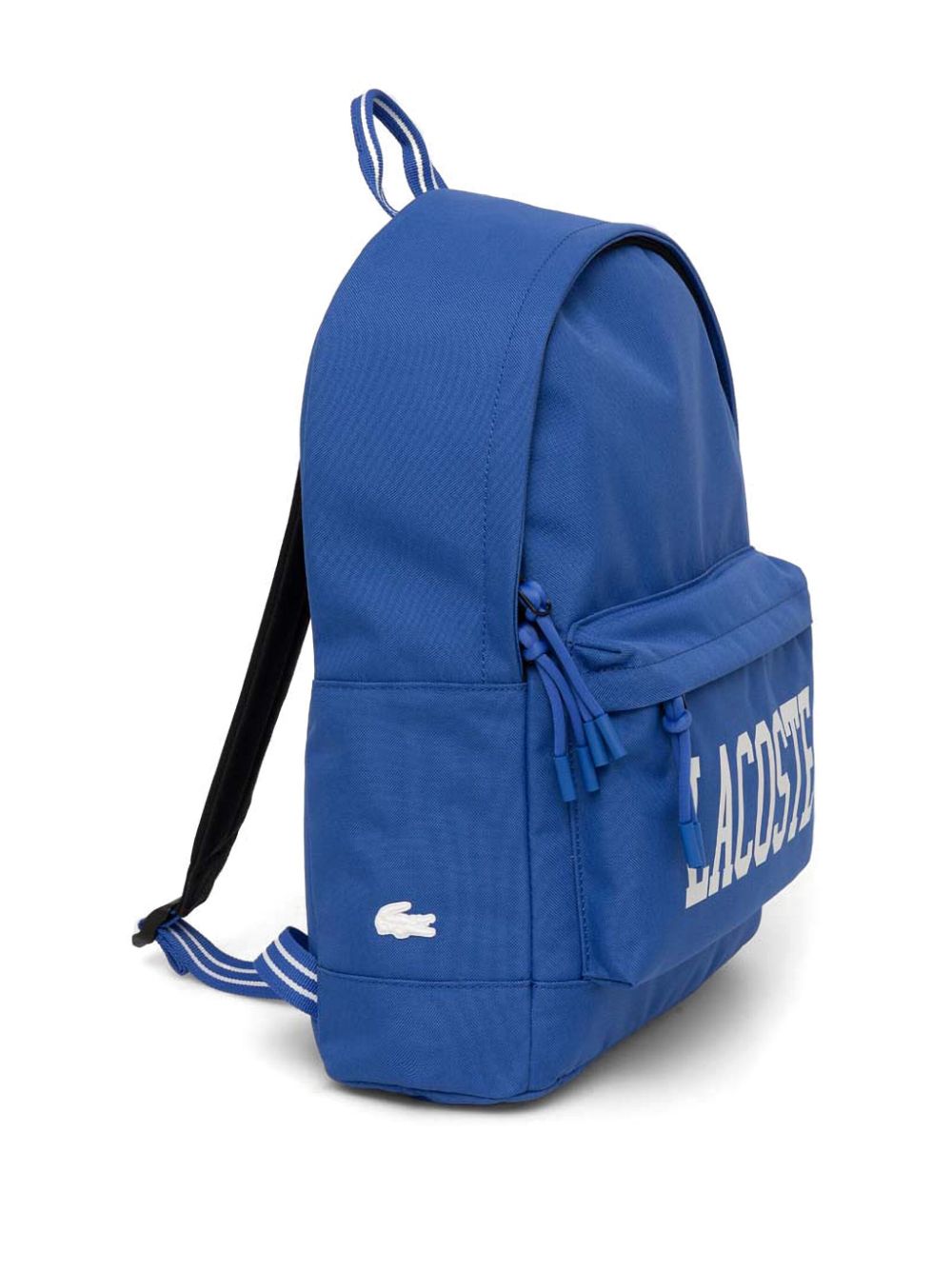 Shop Lacoste Logo Backpack In 蓝色