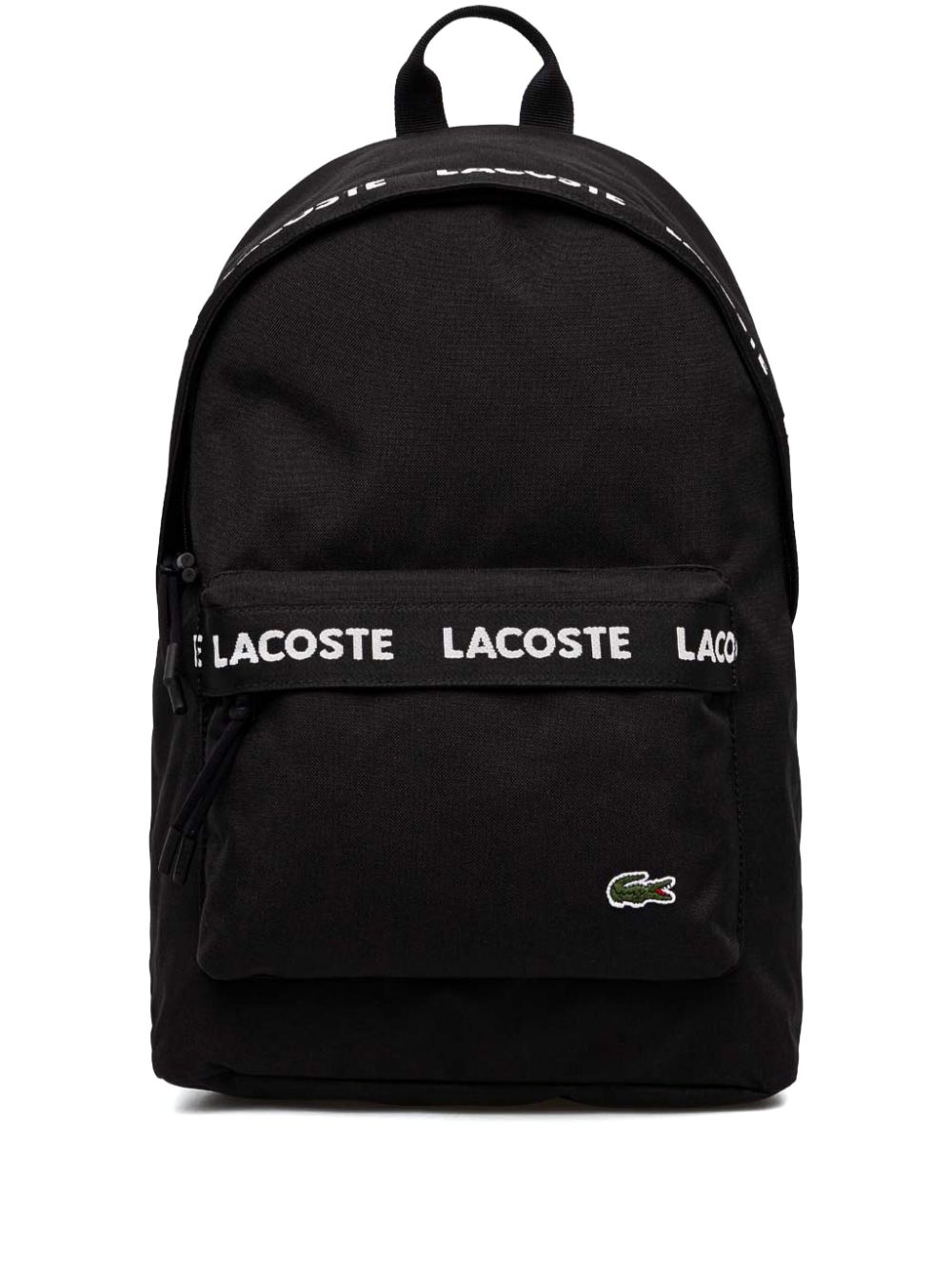 Shop Lacoste Neocroc Backpack In Black