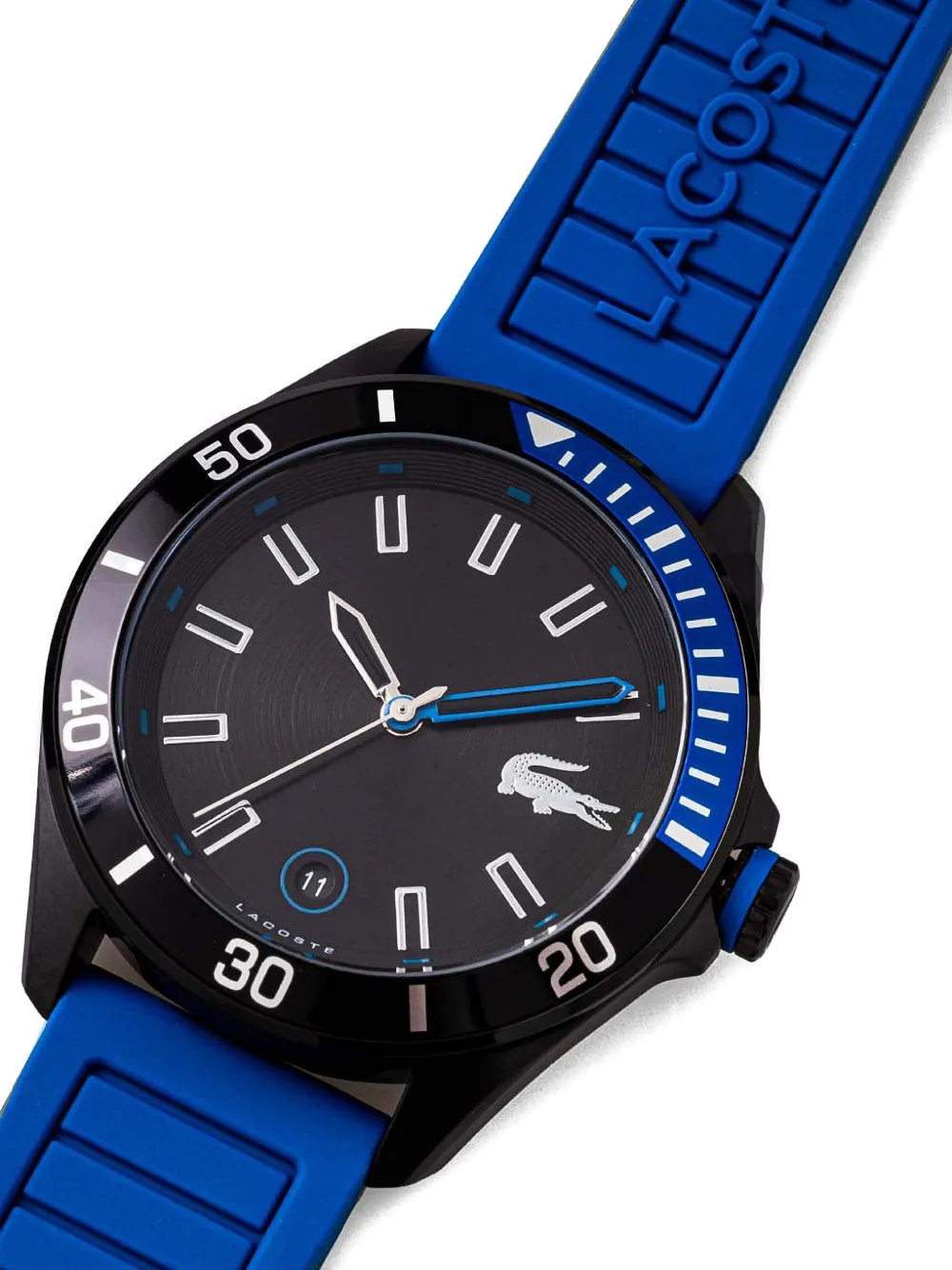 Lacoste Tiebreaker 44mm watch - Zwart