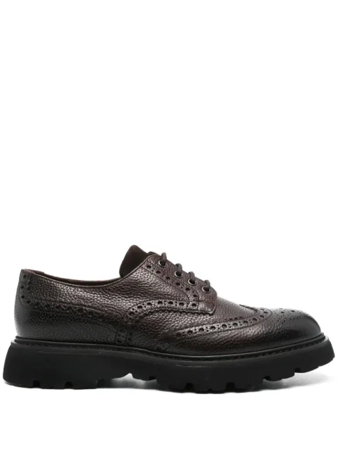 Doucal's leather Derby shoes