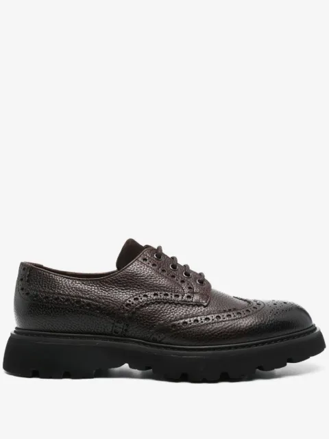 Doucal's leather Derby shoes