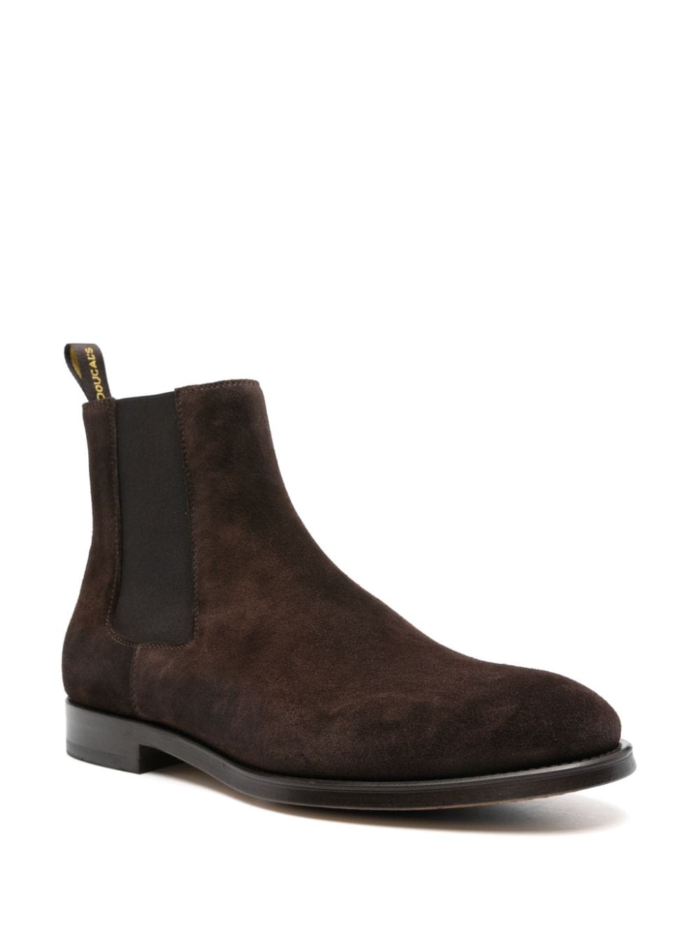 Shop Doucal's Suede Ankle Boots In Brown