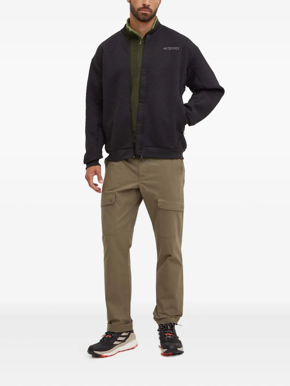 adidas quilted zip-up jacket | Sport Jackets & Windbreakers | Image 2