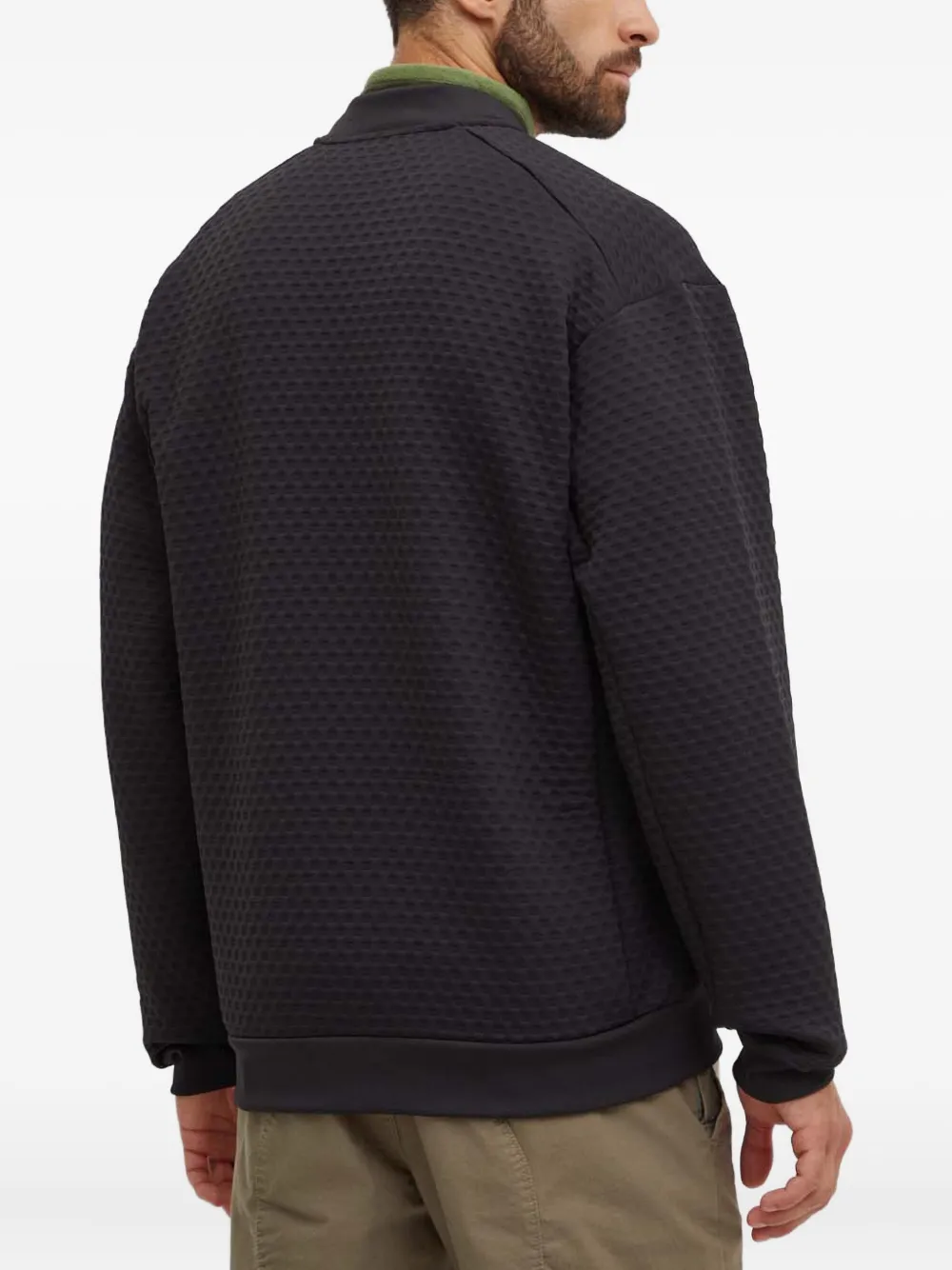 adidas Gewatteerd jack met rits Zwart