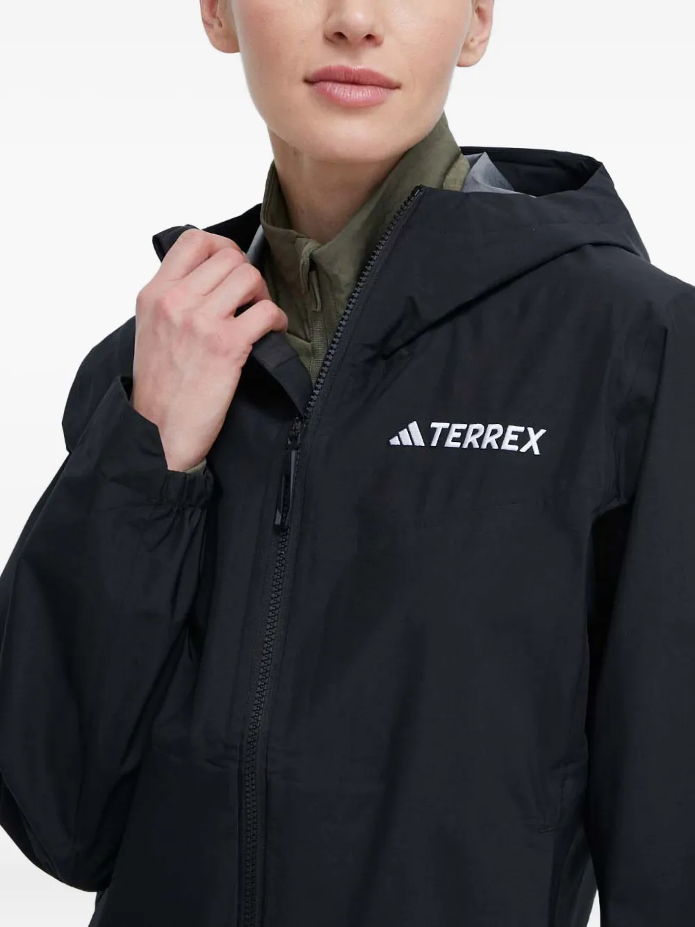 adidas Rain.Rdy jack met capuchon Zwart