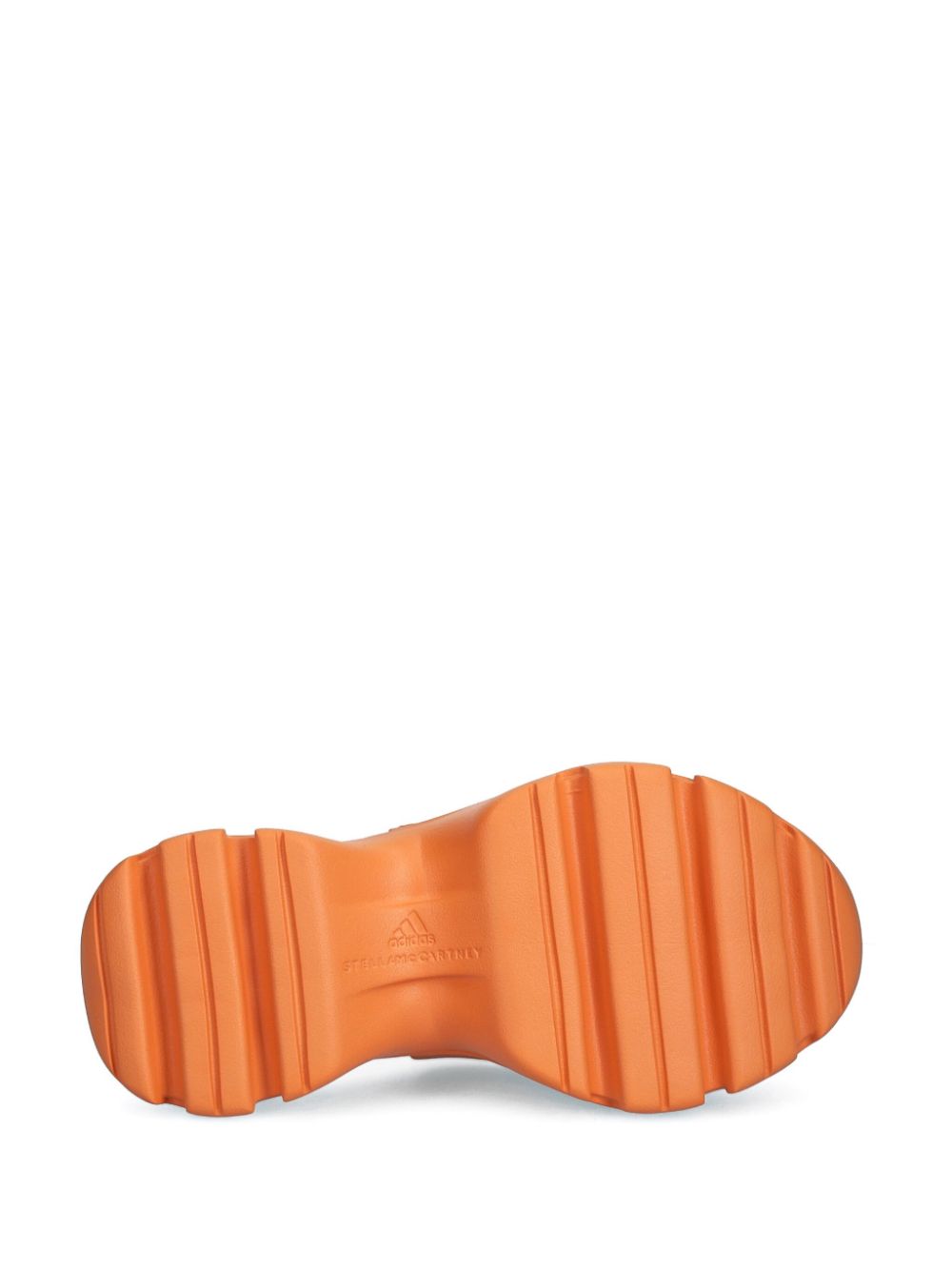 adidas by Stella McCartney Slippers met geperforeerde details Oranje