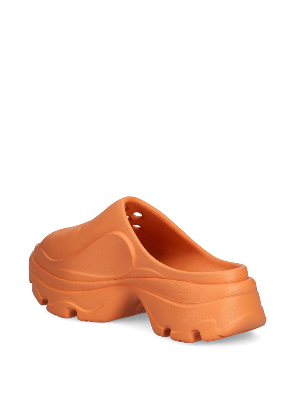 adidas by Stella McCartney Slippers met geperforeerde details Oranje