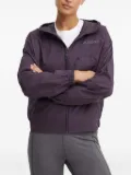 adidas hooded zip-up jacket - Purple