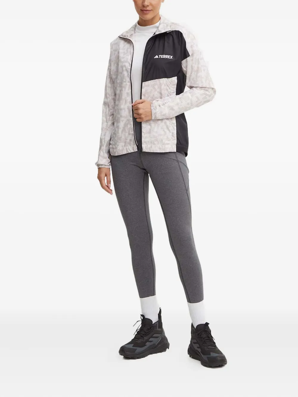 adidas patterned panelled jacket | Fitted Jackets | Image 2