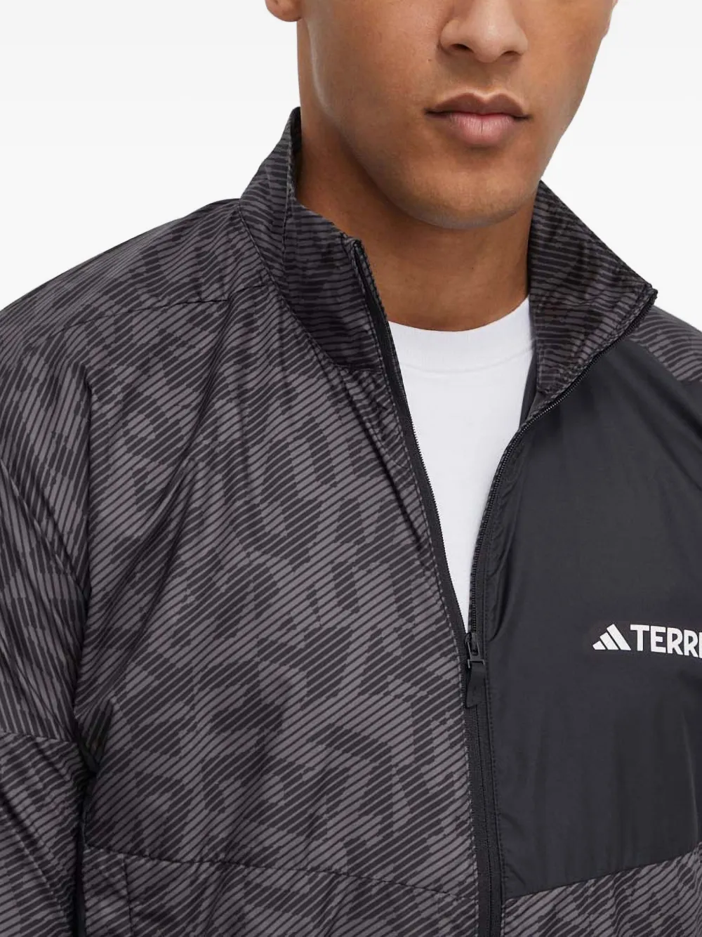 adidas Jack met abstracte print Grijs