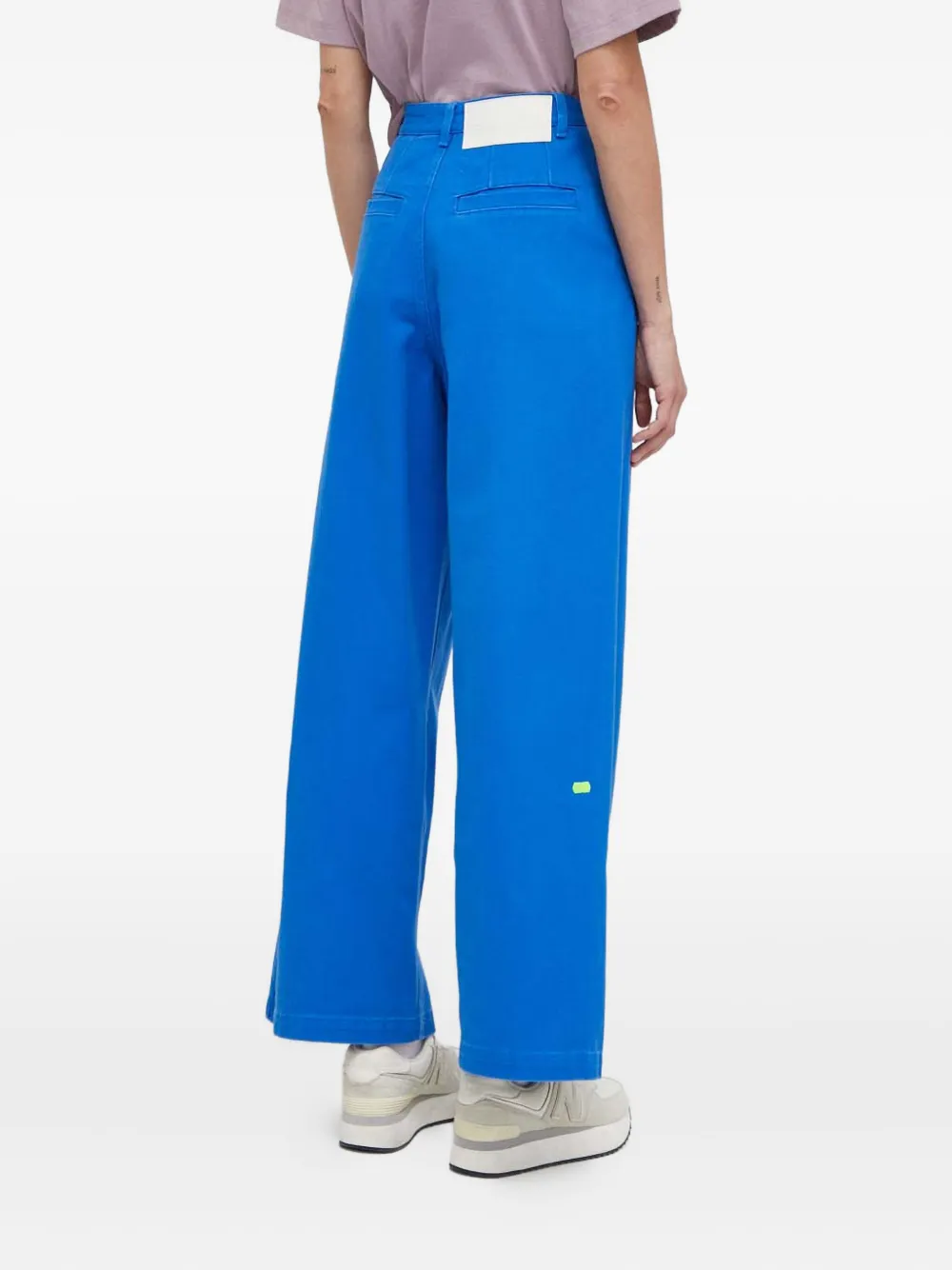 adidas three-stripe jeans | Wide-Leg Jeans | Image 2