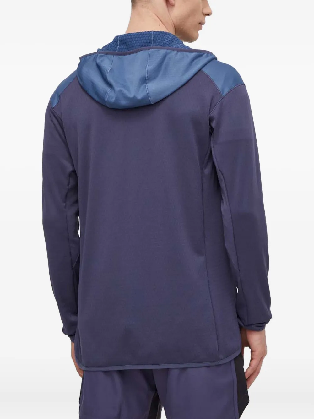 adidas Hoodie met vlakken Blauw