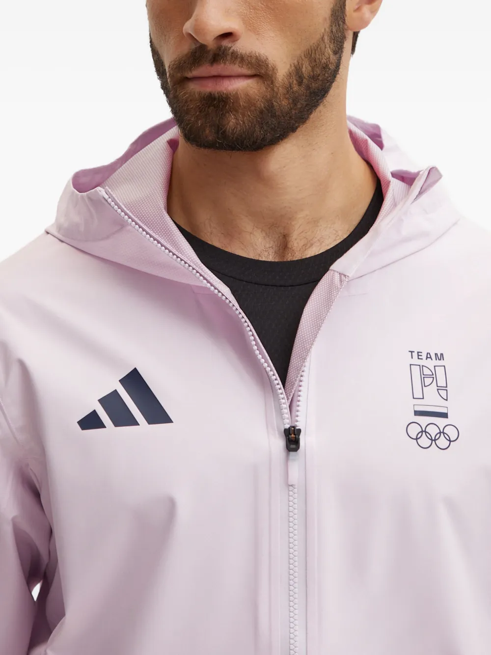adidas Jack met capuchon Roze