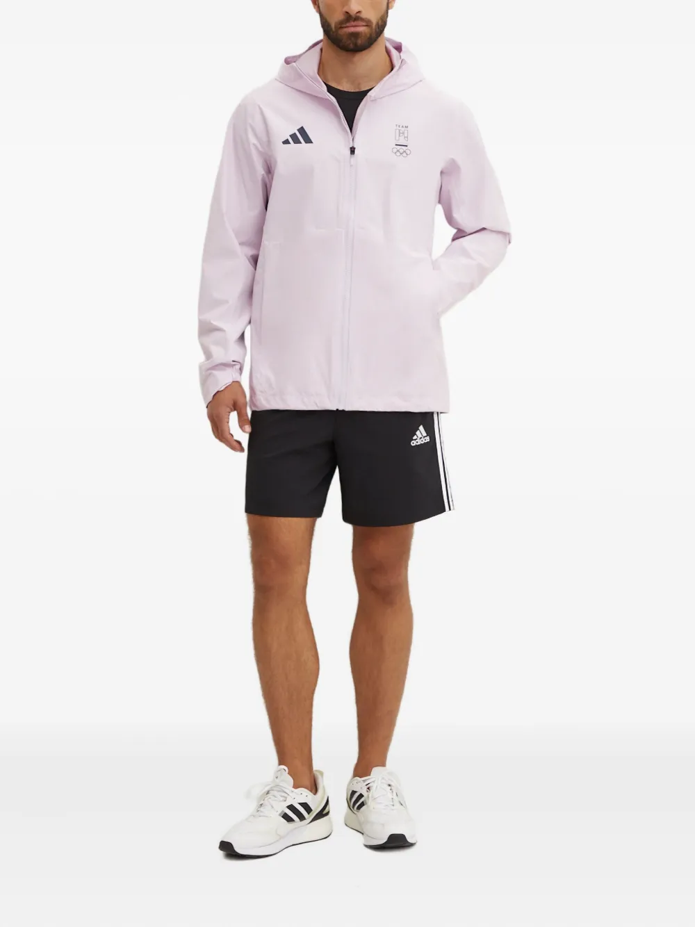 adidas hooded-neck jacket | Sport Jackets & Windbreakers | Image 2