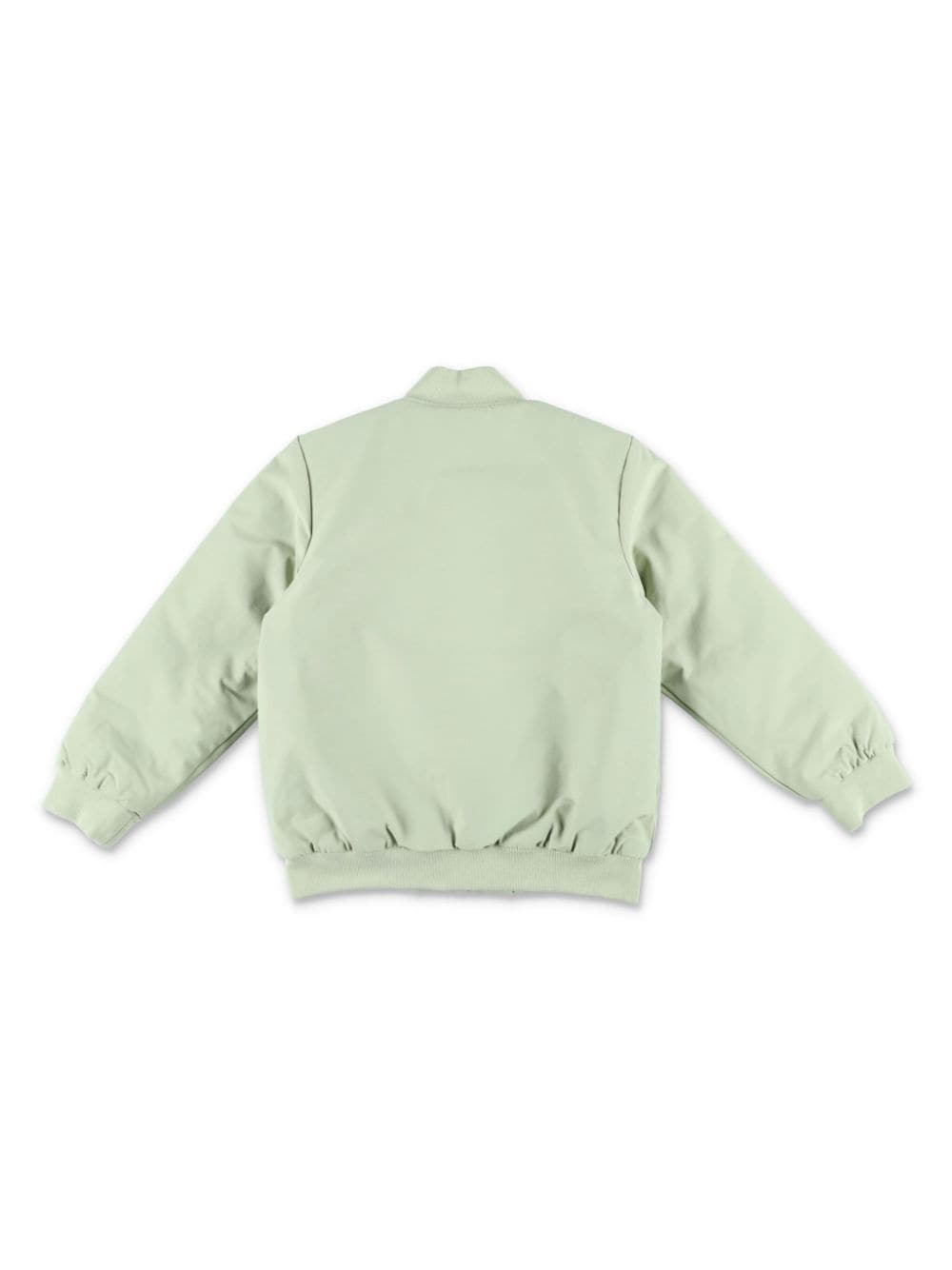 Stella McCartney Kids cotton bomber jacket - Groen