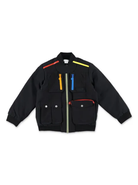 Stella McCartney Kids cotton bomber jacket