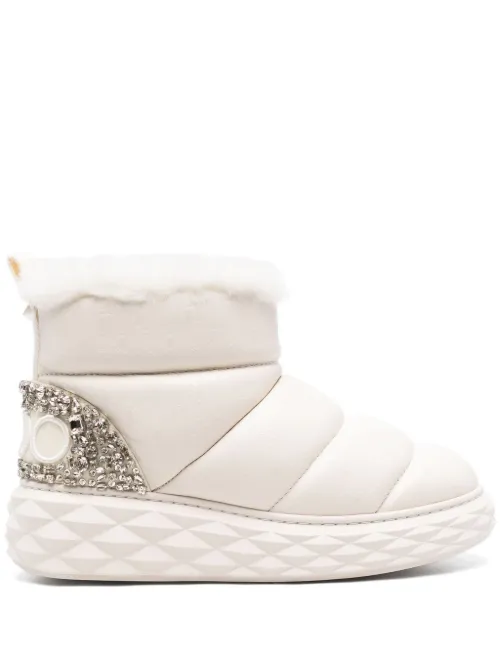 Jimmy Choo bottines Xan - Blanc - Jimmy Choo - Modalova