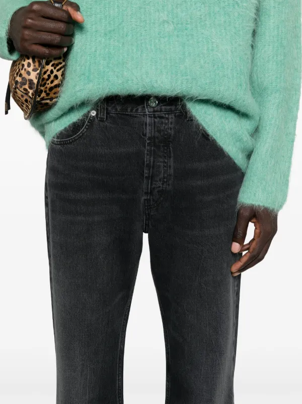 Séfr Rider Cut Jeans | Black | FARFETCH Séfr Rider Cut Jeans | Black | FARFETCH