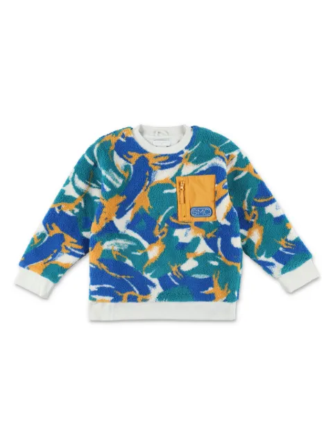 Stella McCartney Kids Teddy fleece sweatshirt