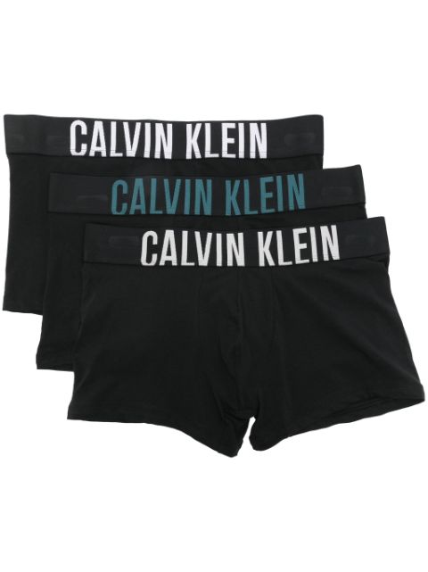 Calvin Klein logo-waistband boxers (pack of three)