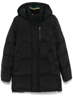 MM6 Maison Margiela x Chen Peng high-neck Padded Coat | Black