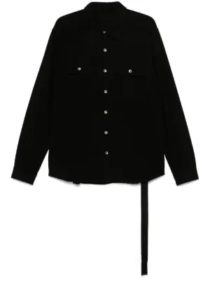 Balenciaga レイヤード シャツ | ブラック | FARFETCH JP