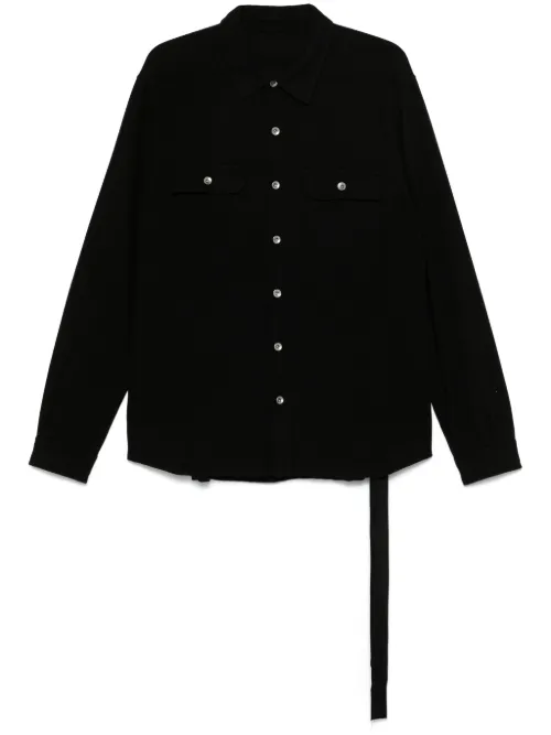 Surchemise en coton biologique - Rick Owens DRKSHDW - Modalova
