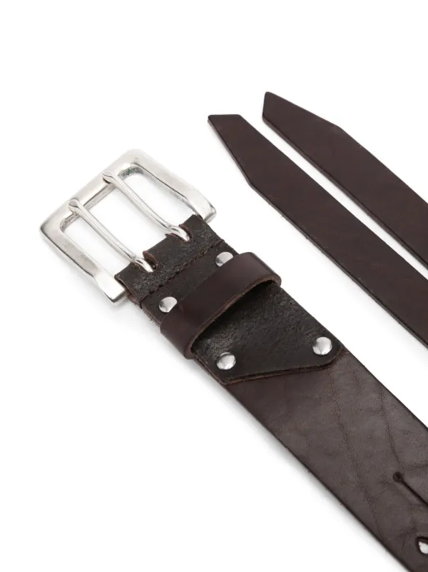 OUR LEGACY Split Leather Belt | Brown | FARFETCH NO
