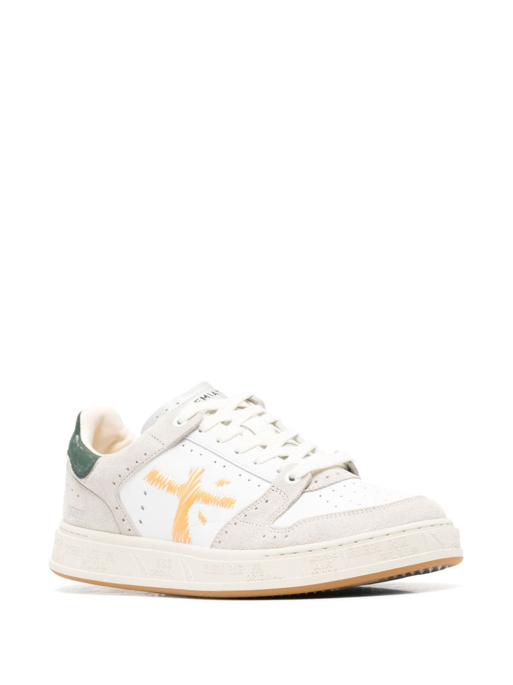 Shop Premiata Quinn 6968 Sneakers In White