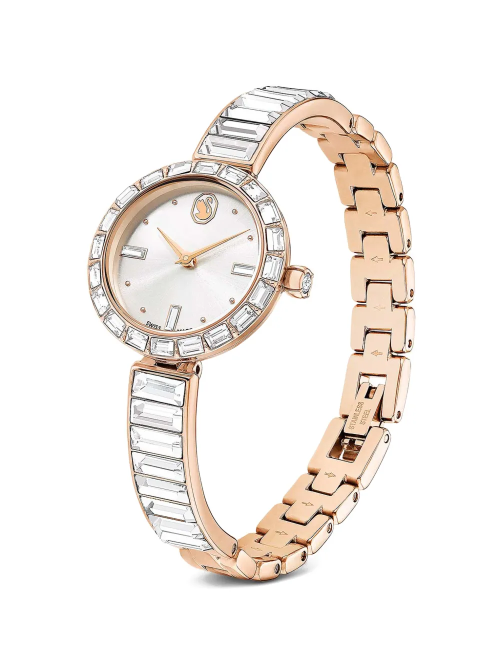  Swarovski Reloj Matrix De 25 Mm - Blanco 