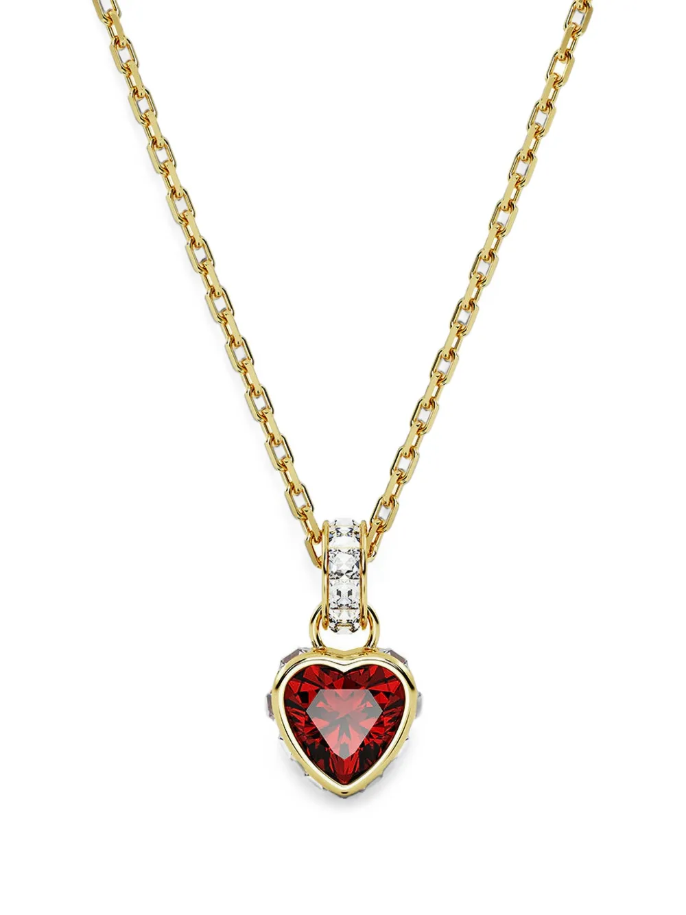 Swarovski heart pendant necklace - Oro