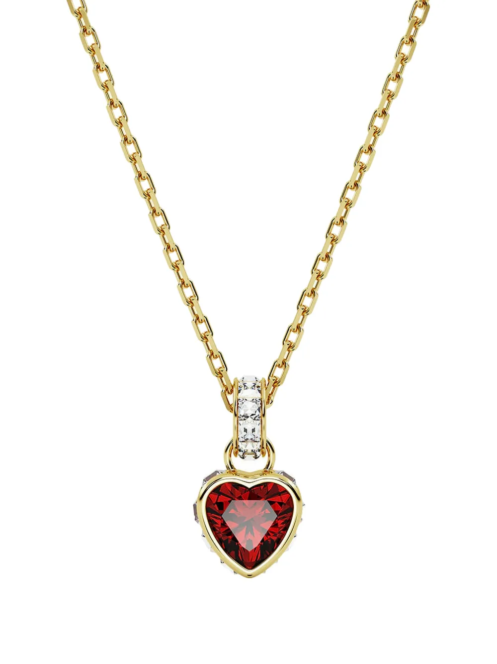 Swarovski heart pendant necklace - Oro