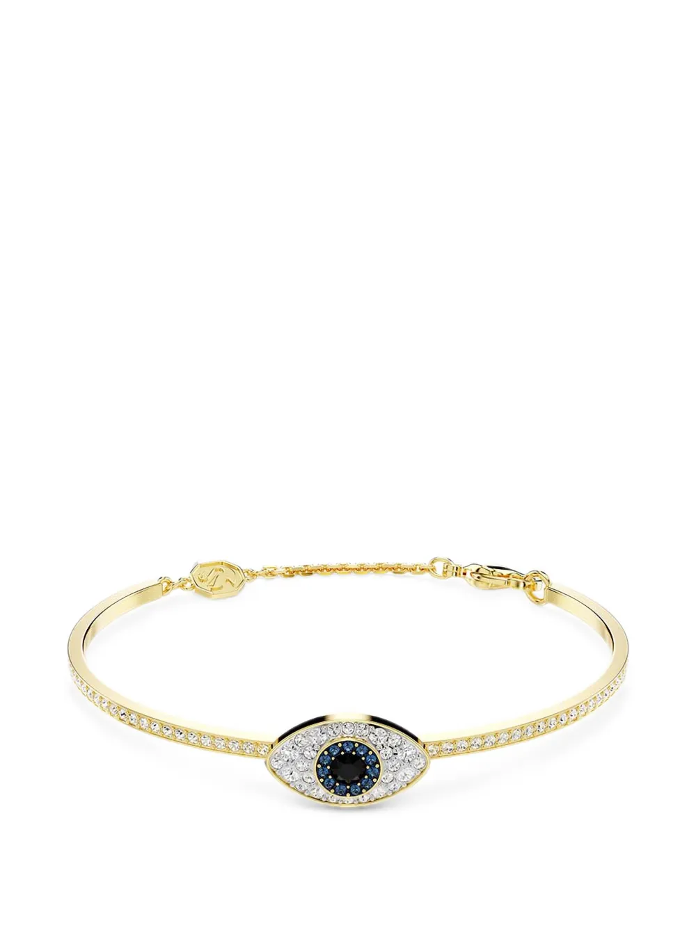 Swarovski Symbolica evil-eye crystal-embellished bracelet - Oro